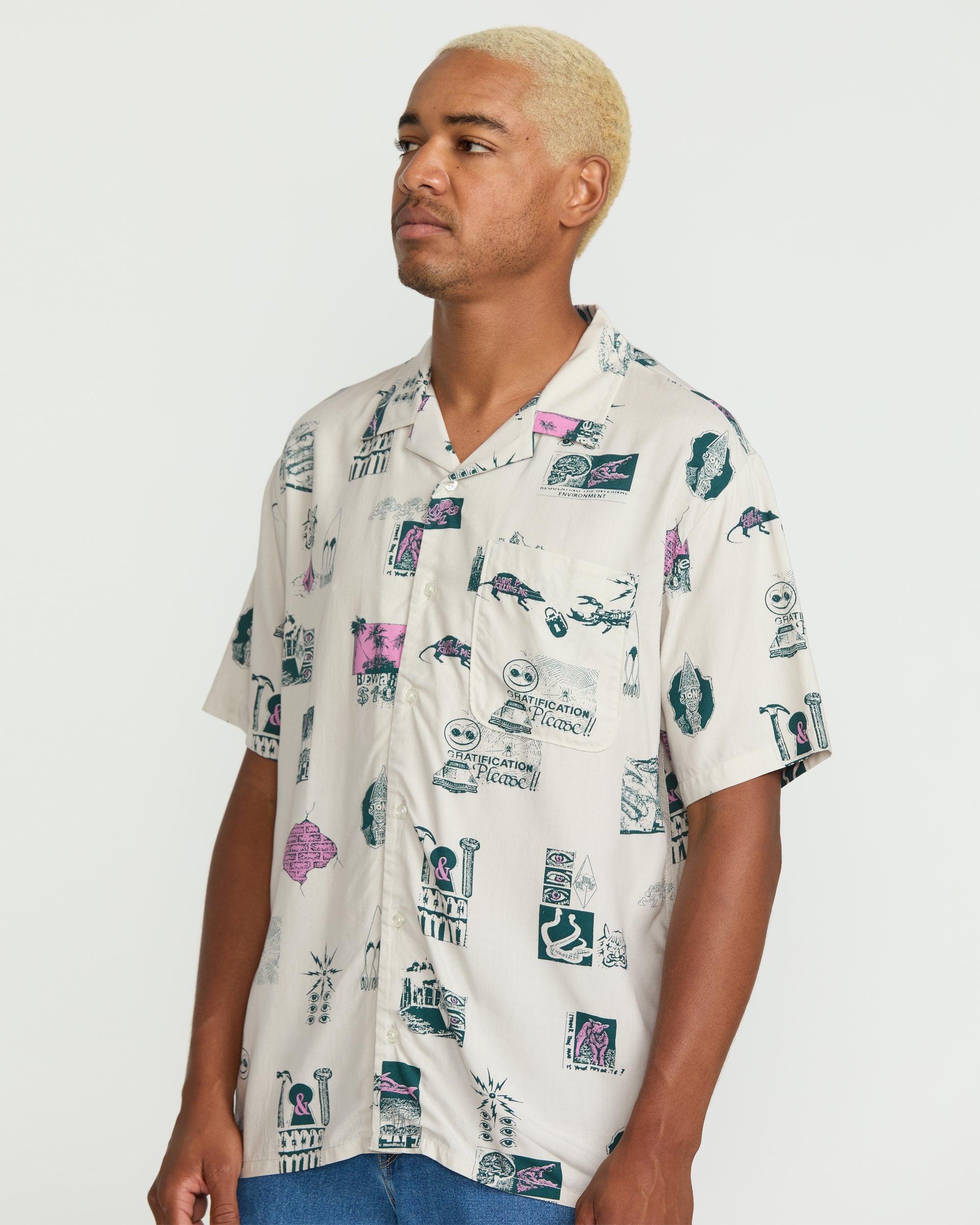 Men's Mistostone Short Sleeve Shirt
