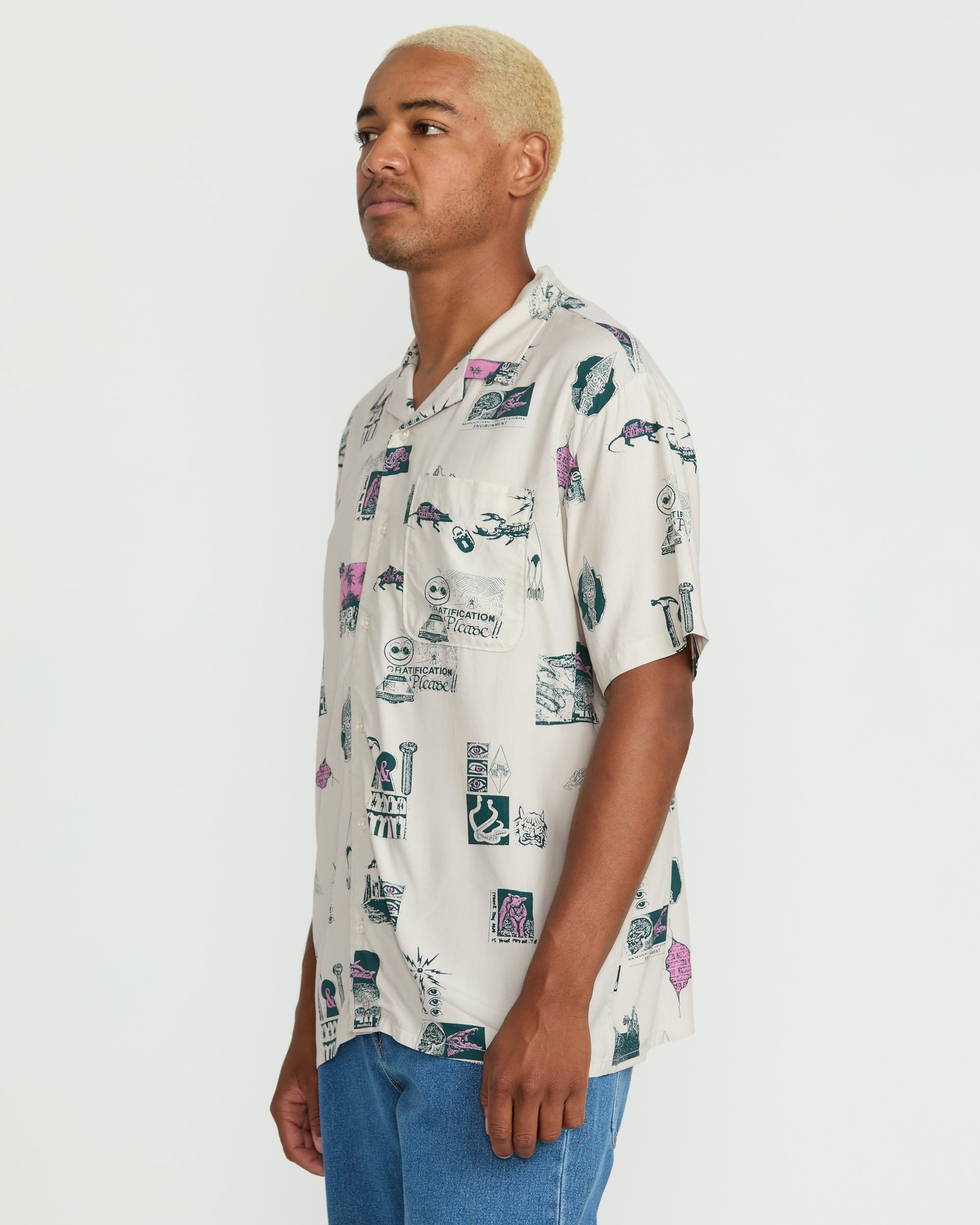 Men's Mistostone Short Sleeve Shirt