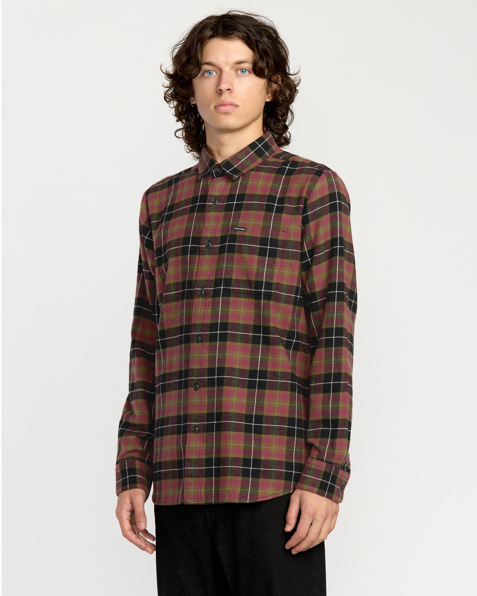 Men's Caden Plaid Long Sleeve Shirt