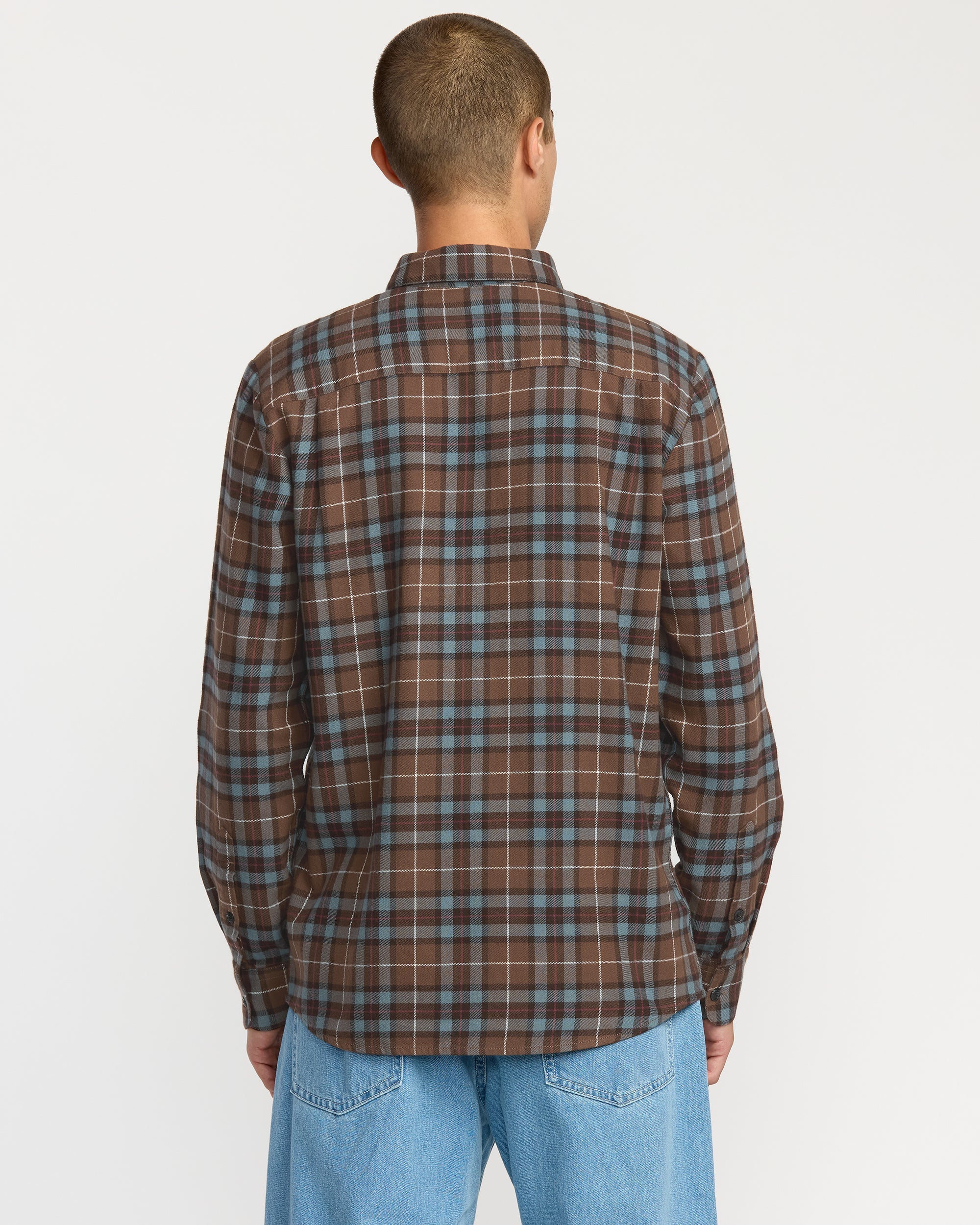Men's Caden Plaid Long Sleeve Shirt