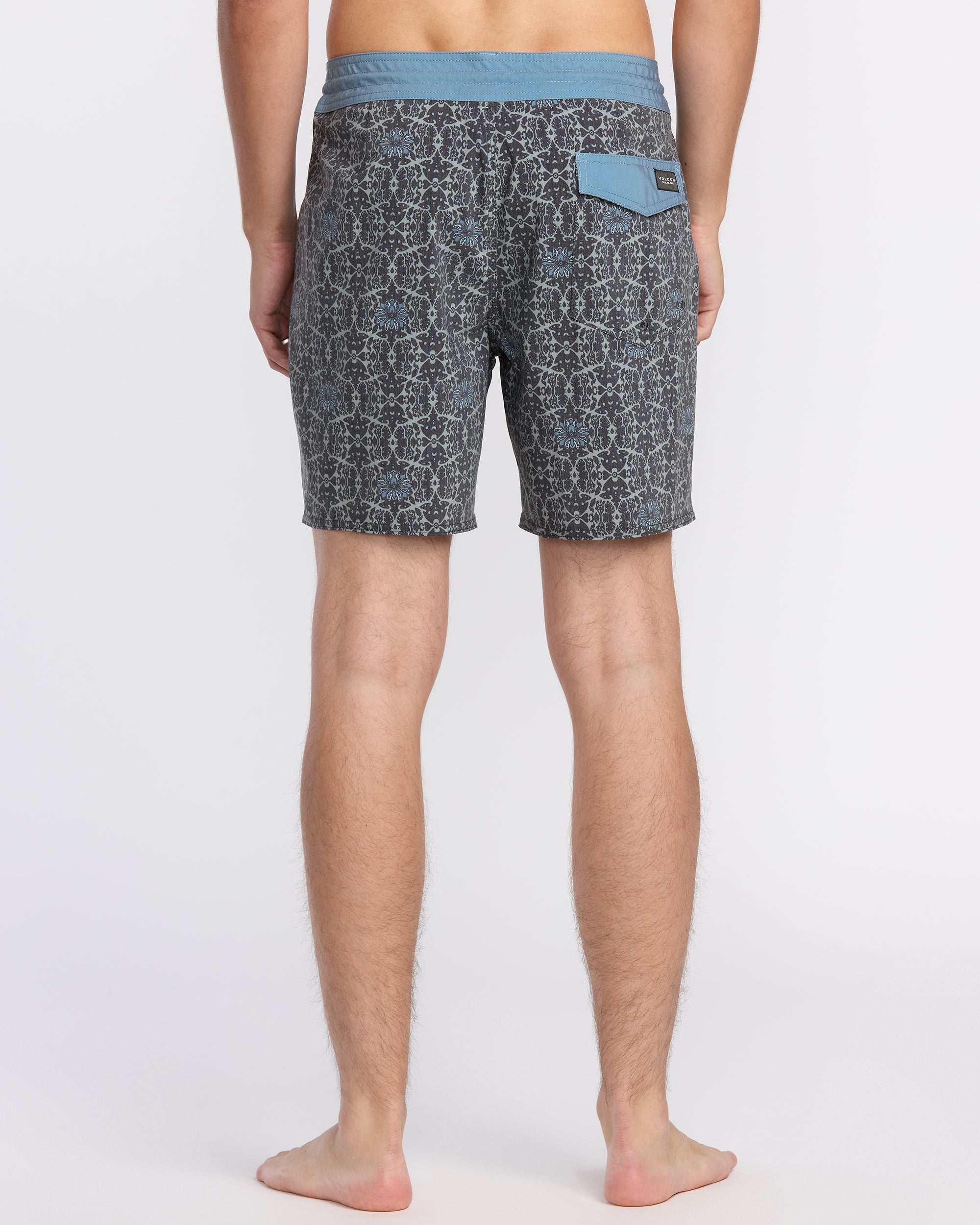 Men's Psych Cotton Stretch Stoney 17" Swim Trunks