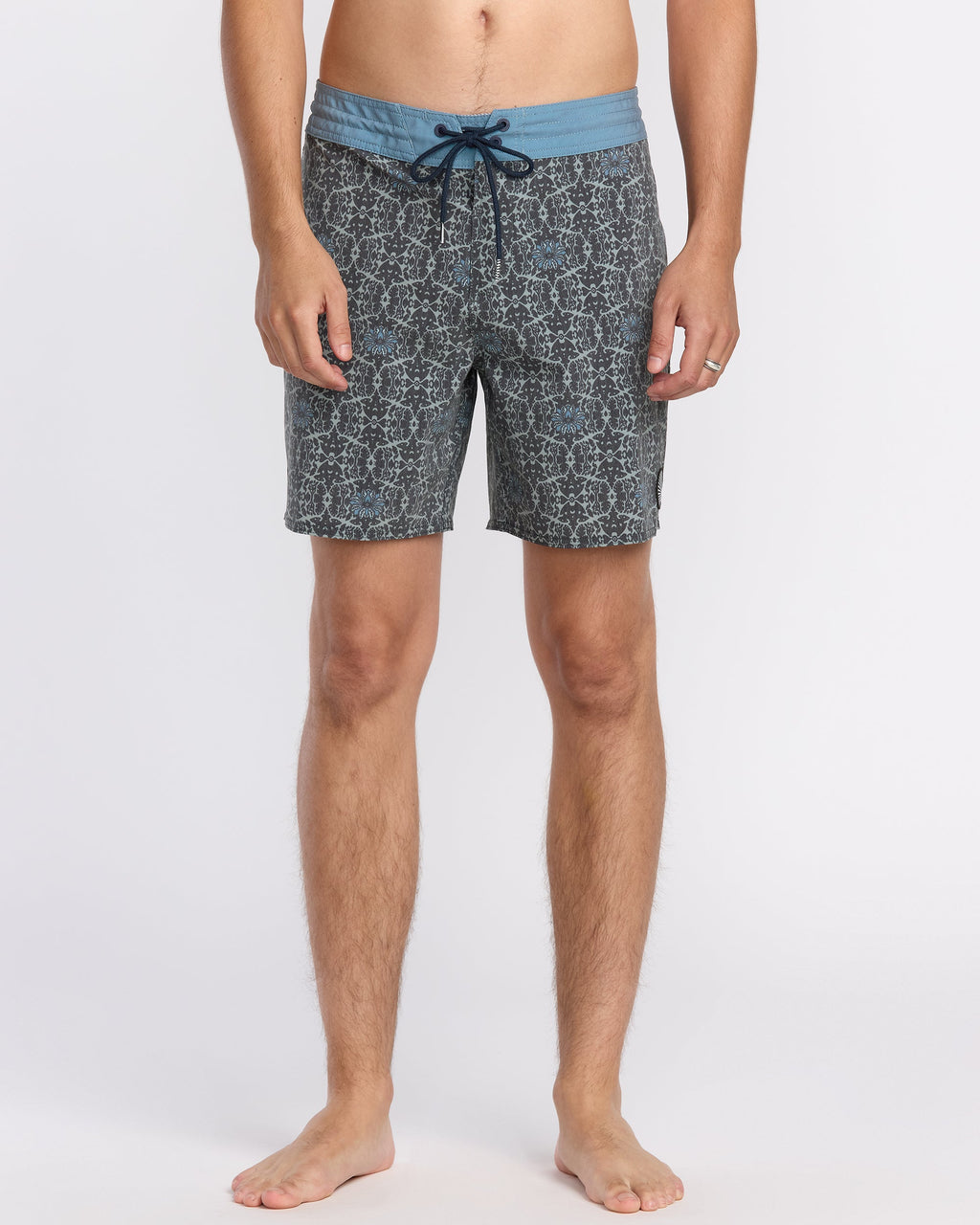 Men's Psych Cotton Stretch Stoney 17" Swim Trunks