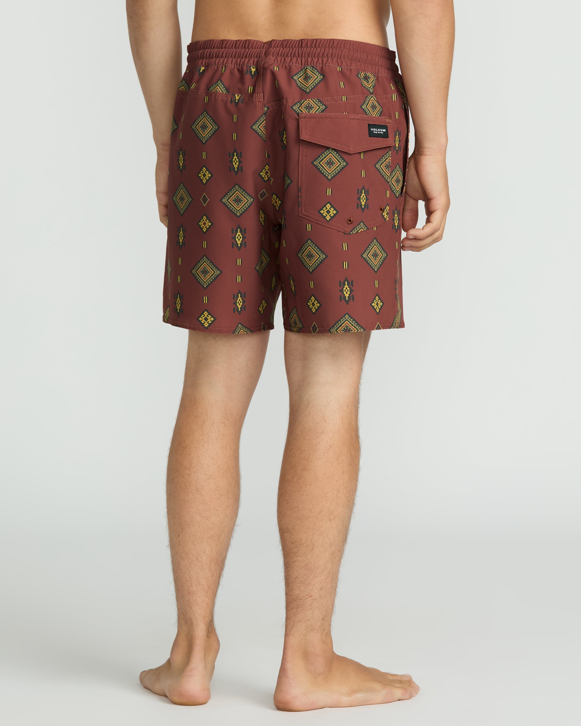 Men's Lido Print 16" Trunks
