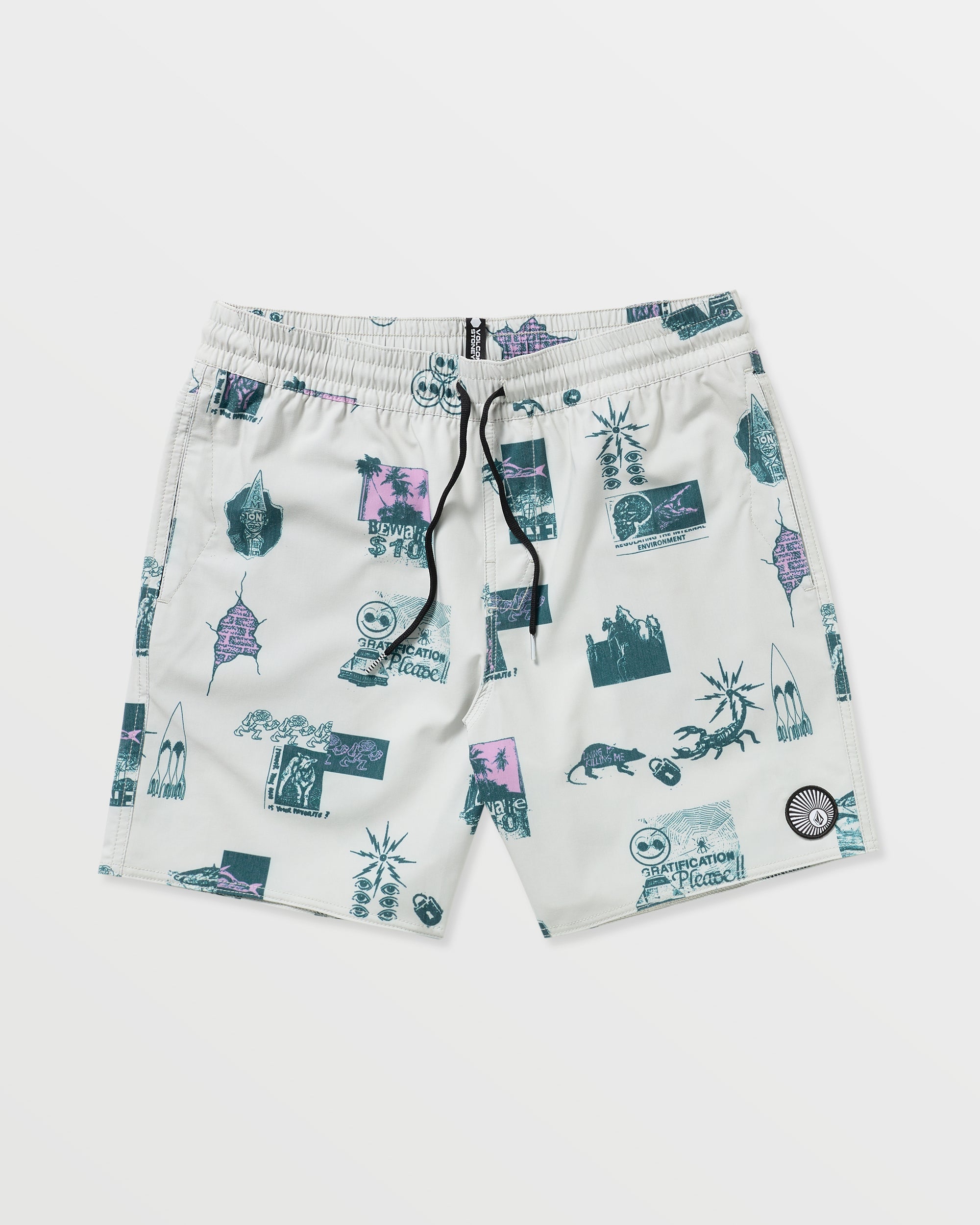 Men's Psyche Cotton 17" Trunks