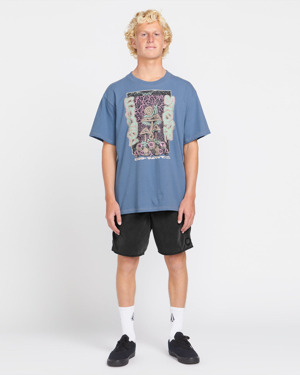 Men's Center Elastic Waist Trunks