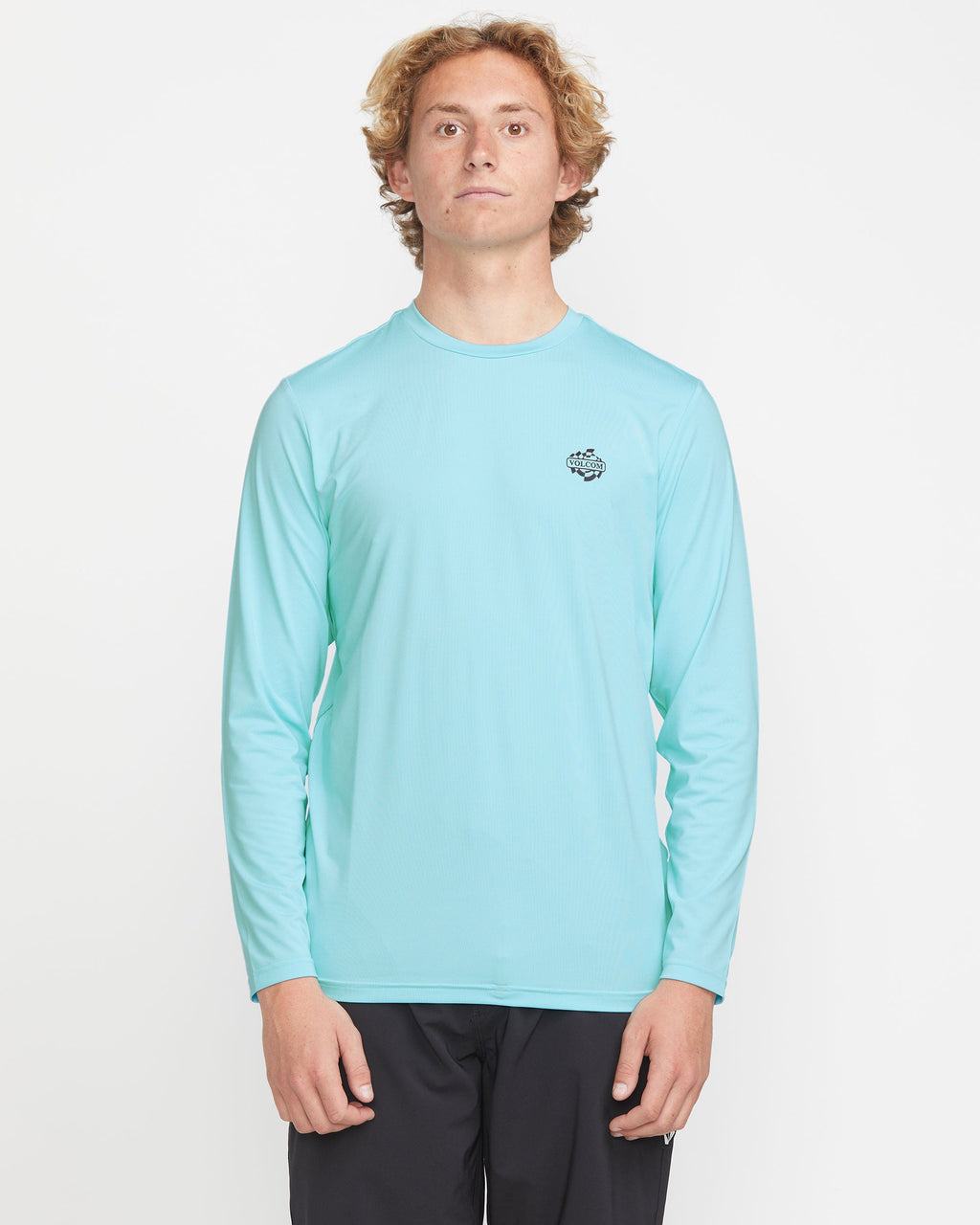Men's Oval Track Loose Long Sleeve Surf Tee
