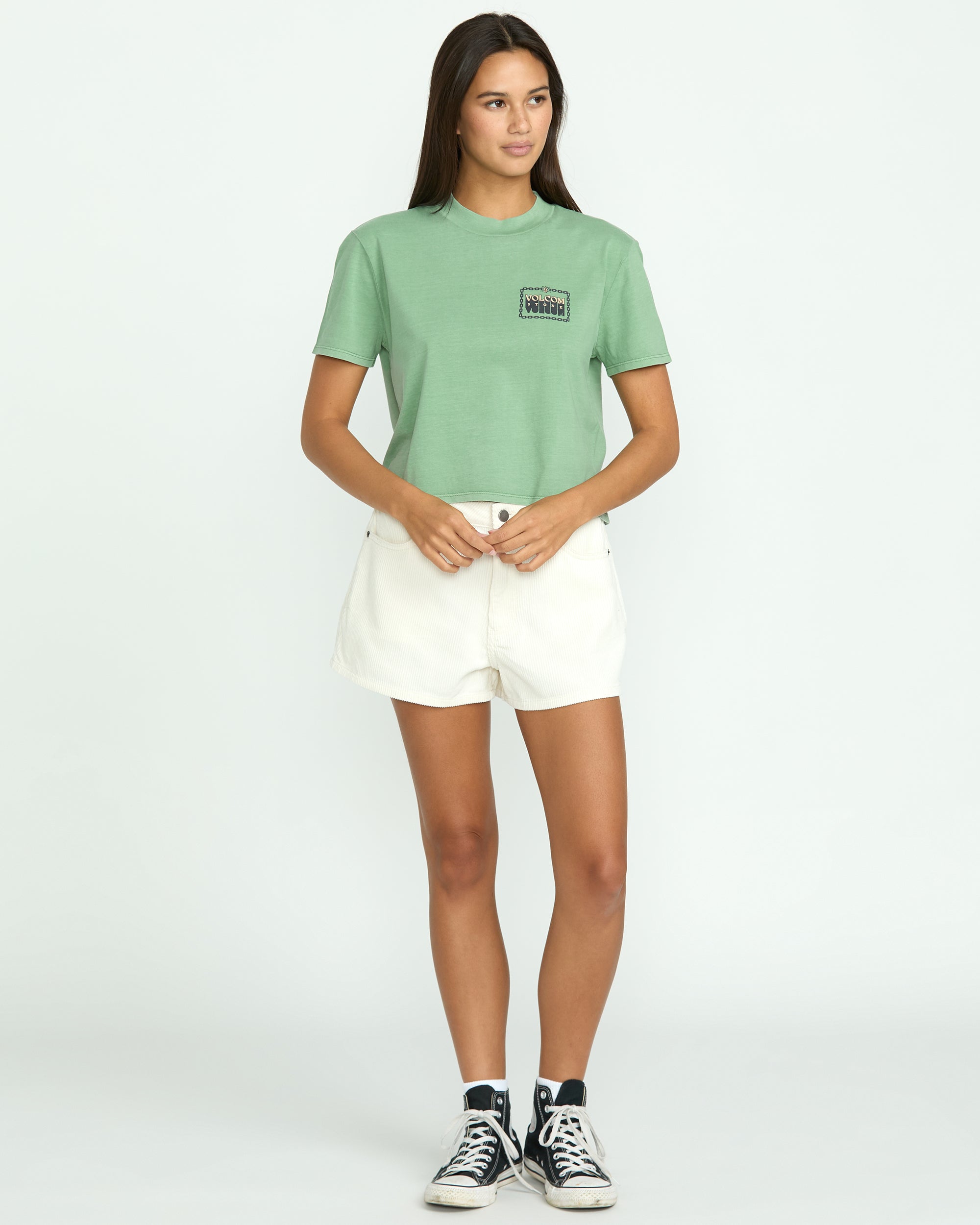 Women's Dial Crop Tee